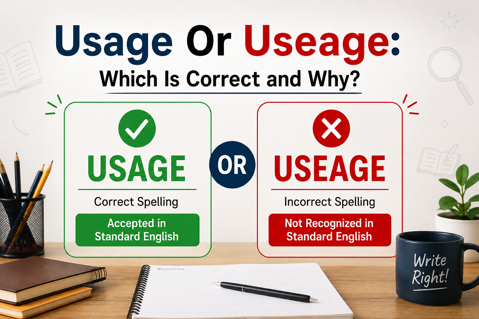 Useage or Usage: Which Spelling Is Actually Correct?