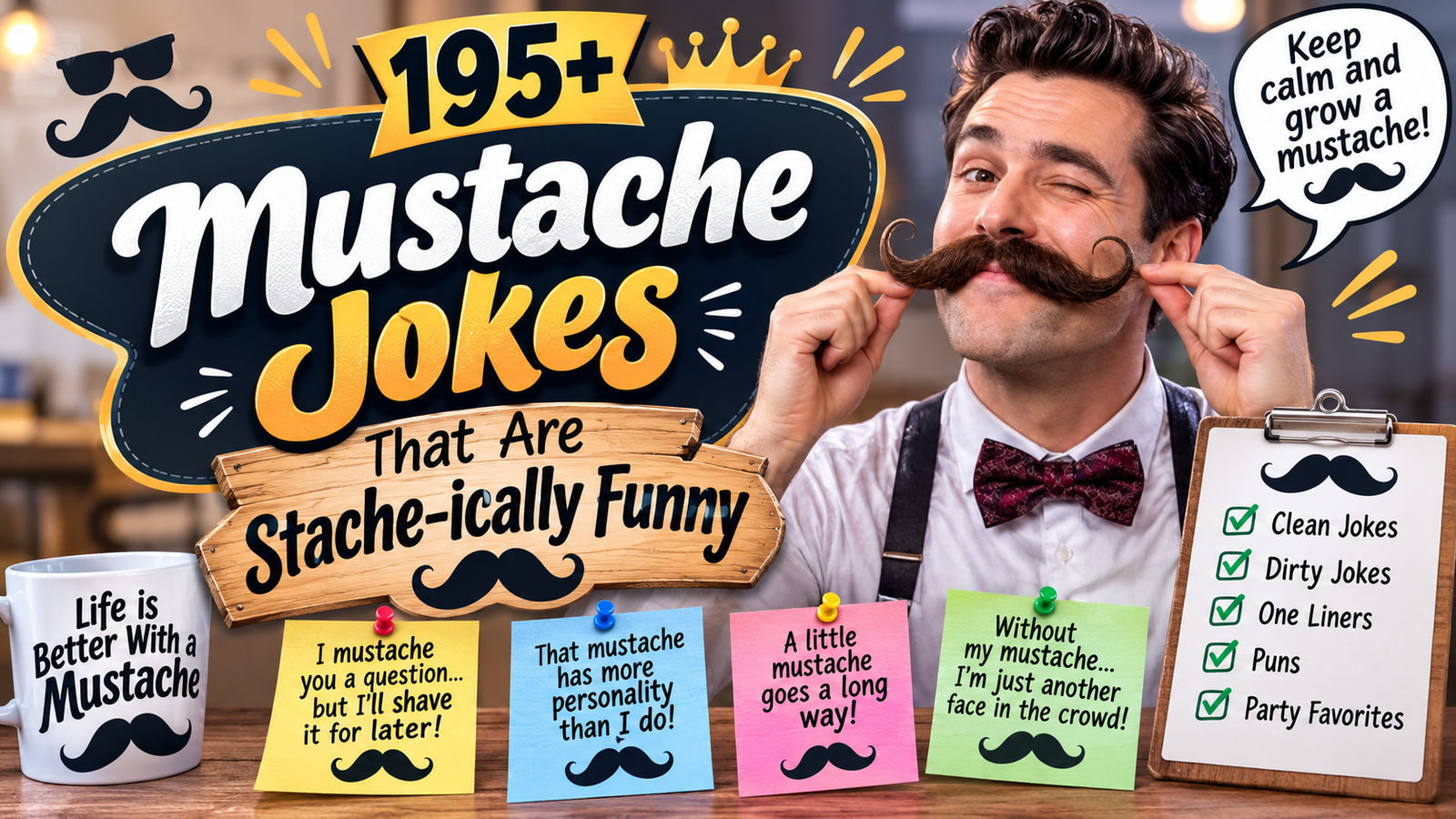 dirty mustache jokes