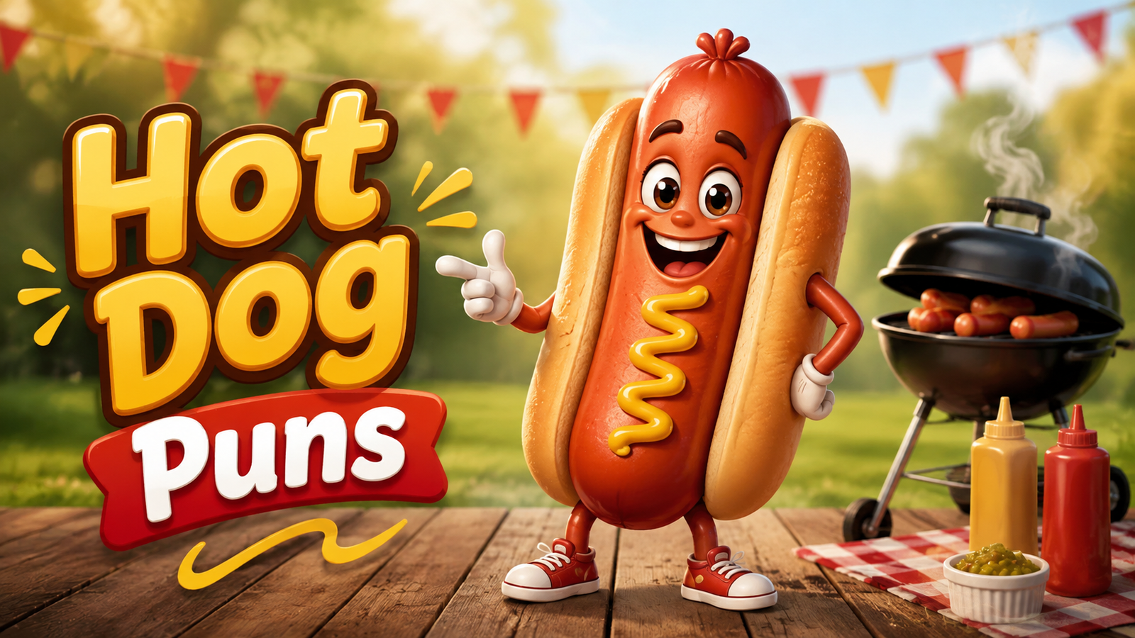 hot dog puns