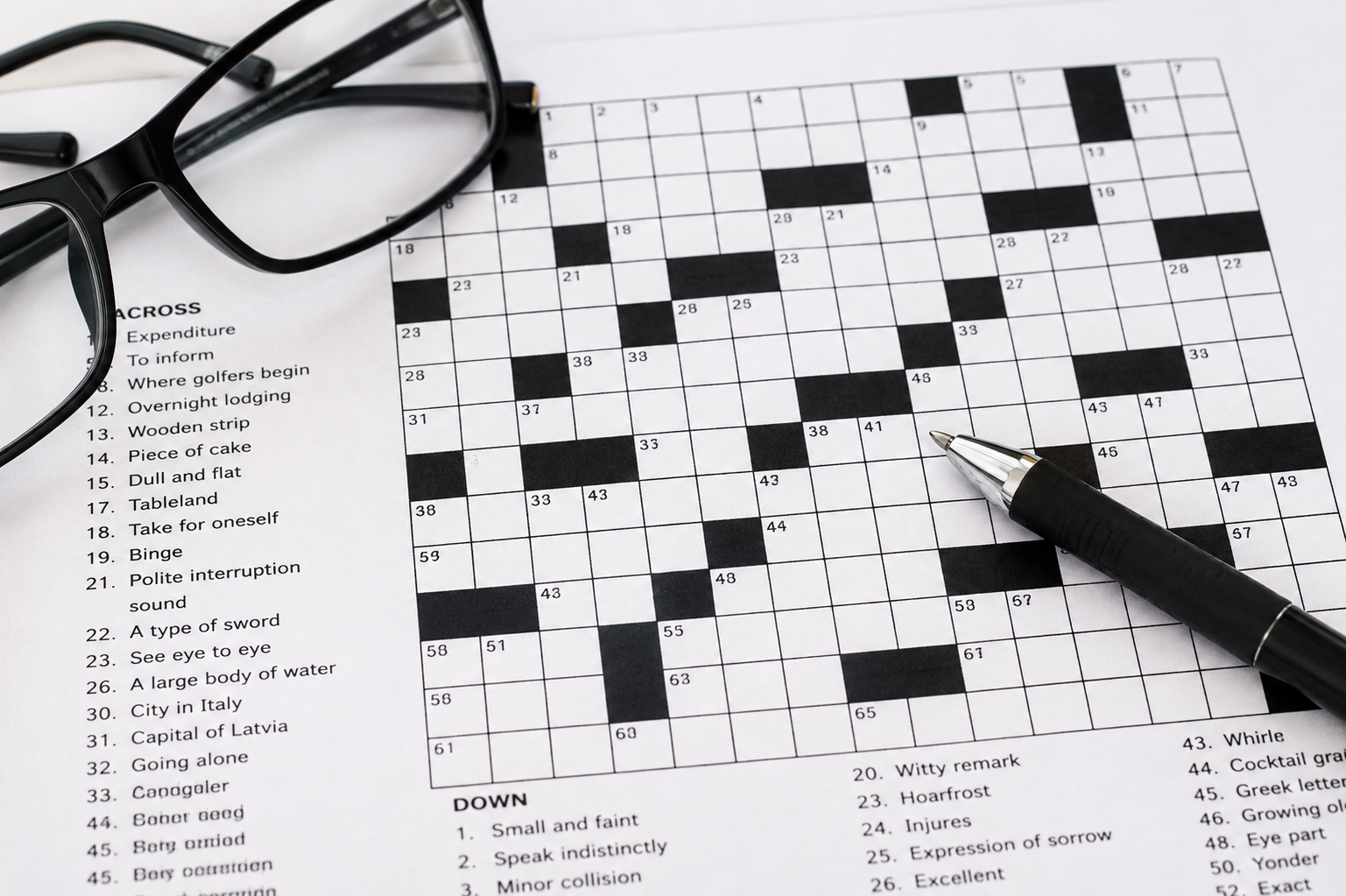 optimal crossword clue​
