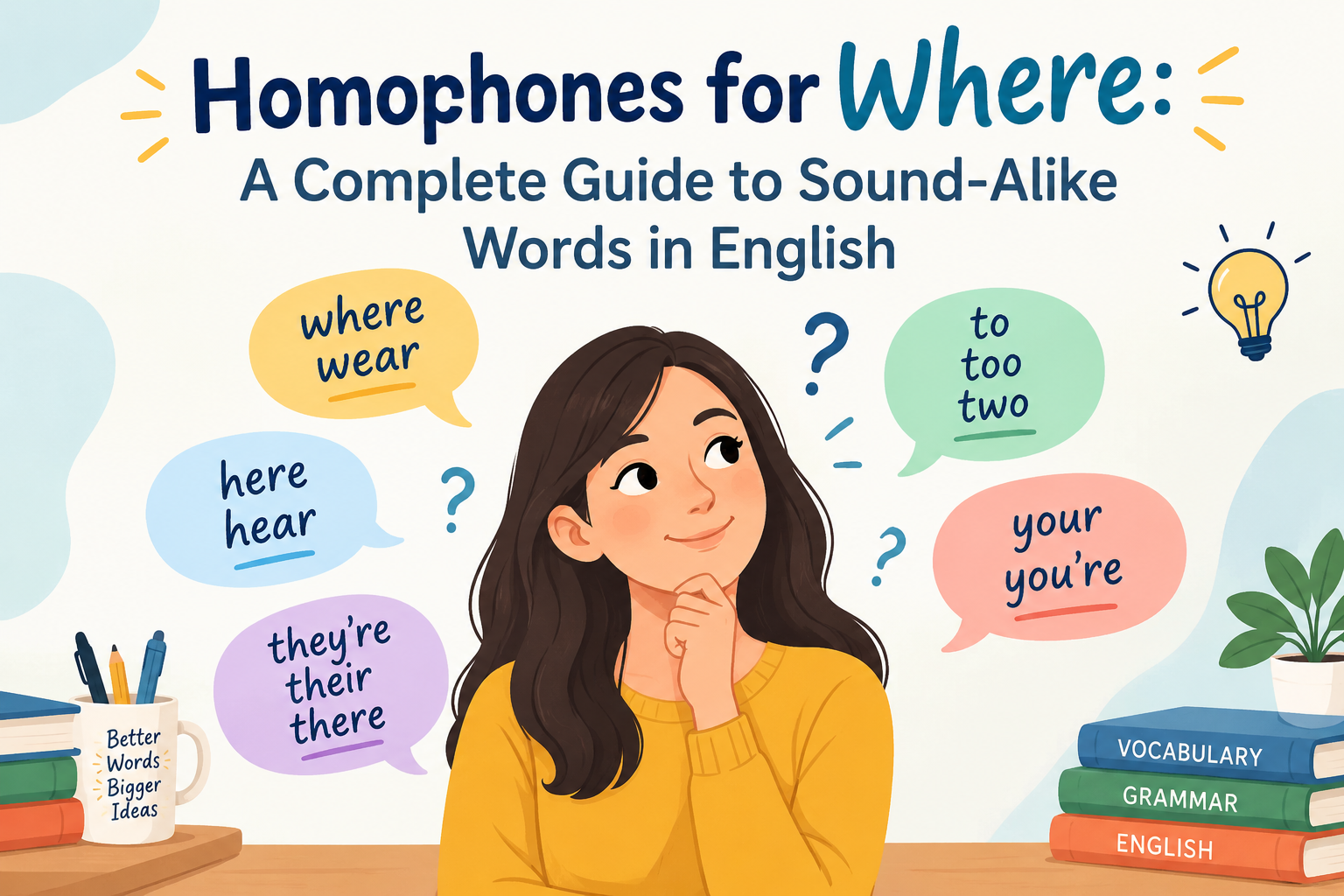 Homophones for Where: A Complete Guide to Sound-Alike Words in English